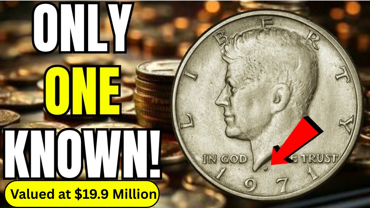 Kennedy Half Dollar Valued at $19.9 Million