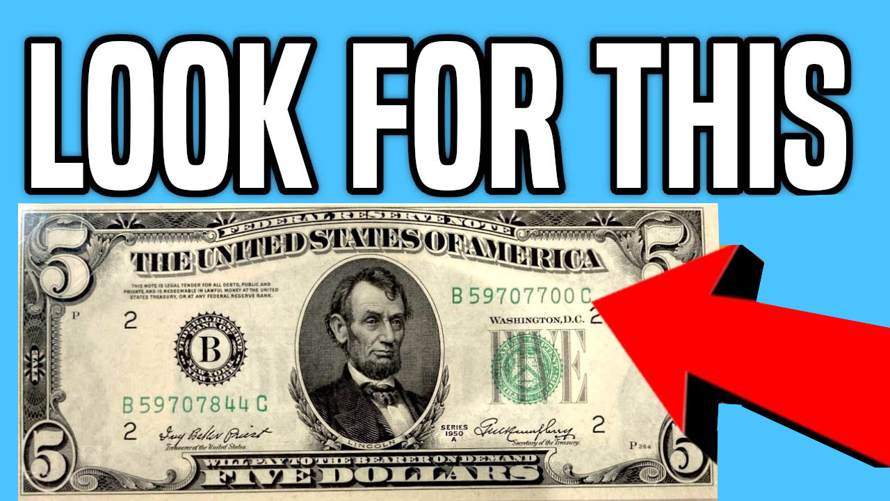 Rare $5 Bill