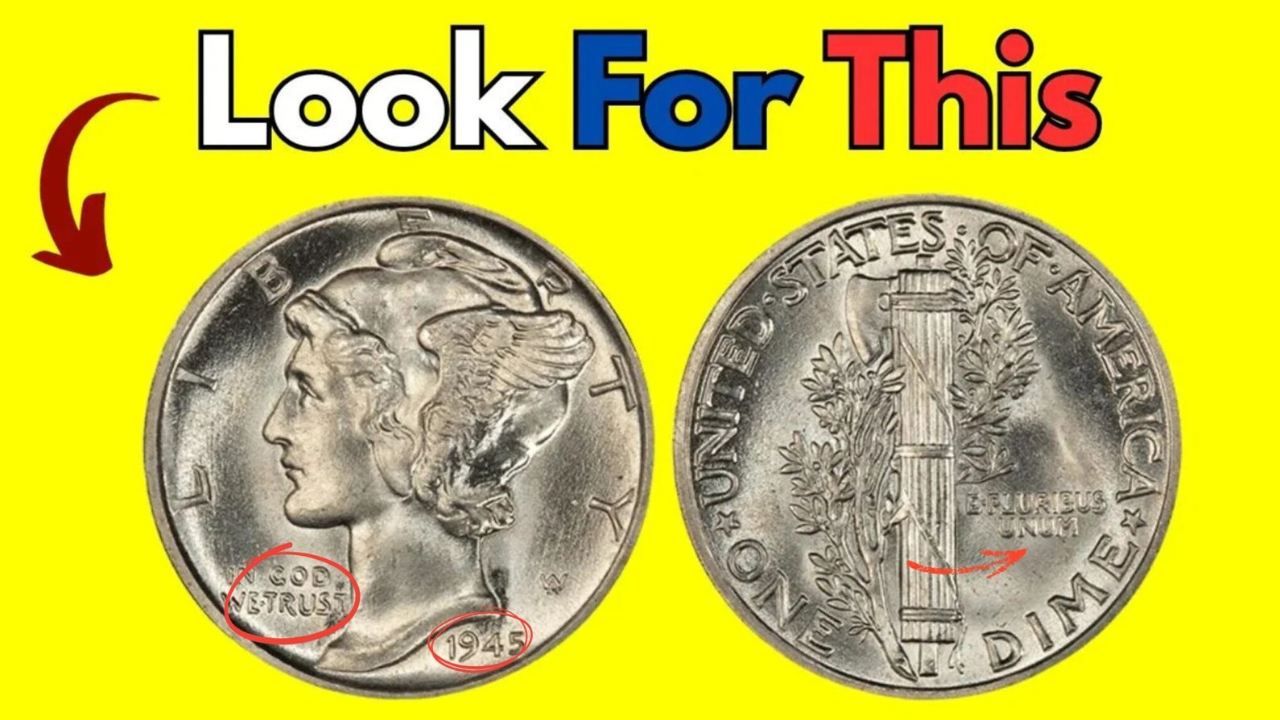 Rare Mercury Dime worth $21.31 Million is Still in Circulation